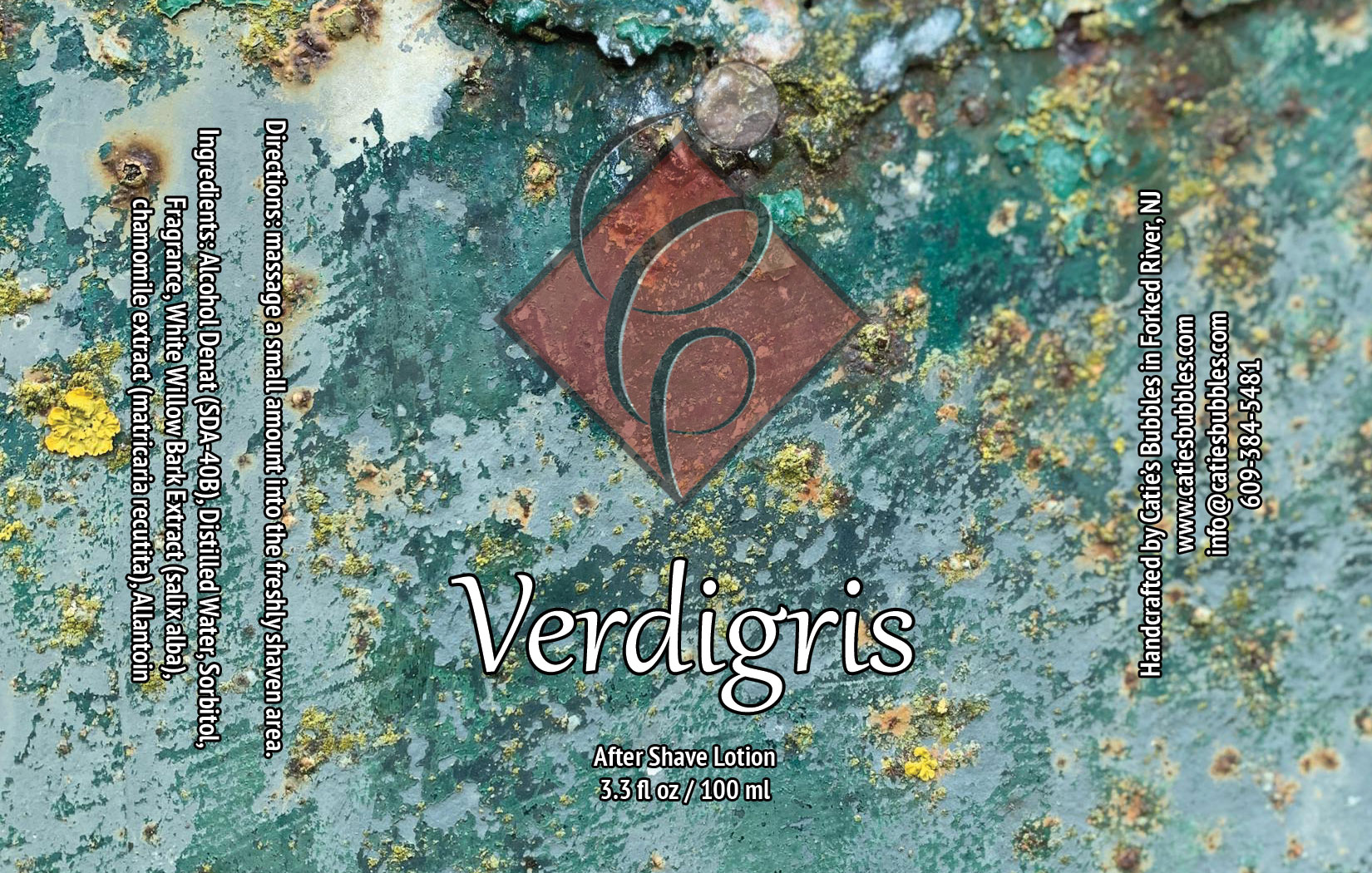 Verdigris After Shave Lotion